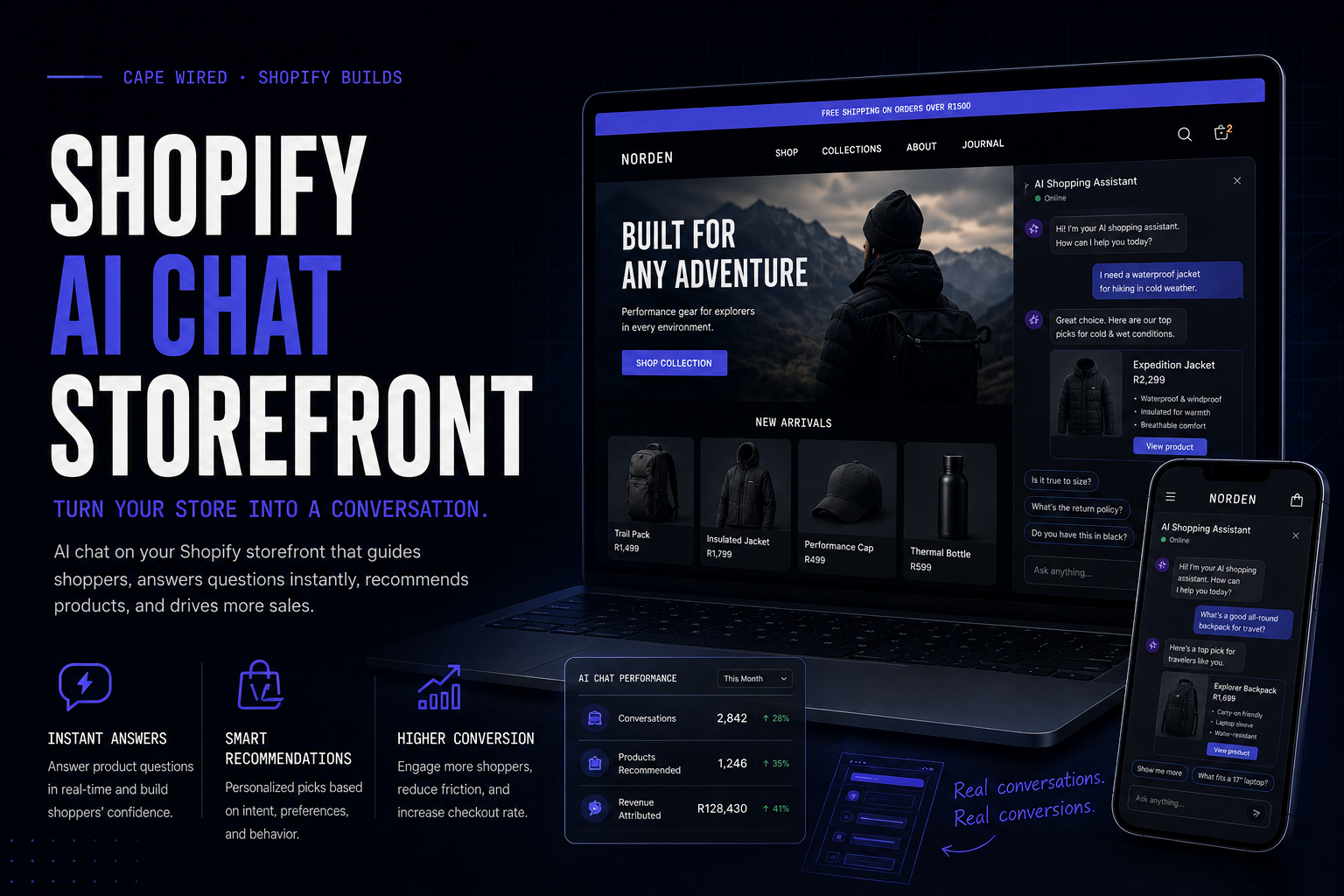 Shopify Agentic Storefronts &mdash; AI chat into a storefront &mdash; Cape Wired